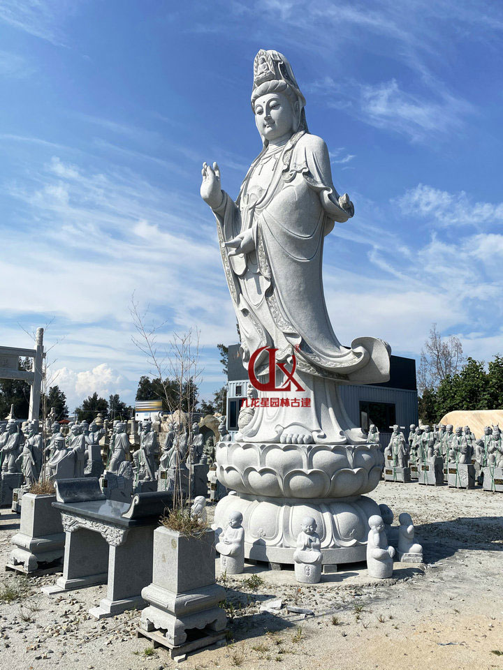 石雕滴水觀(guān)音圖片