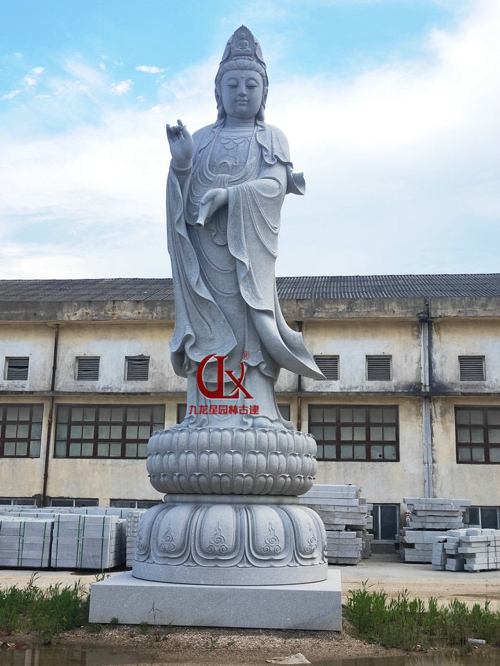 石雕滴水觀(guān)音圖片