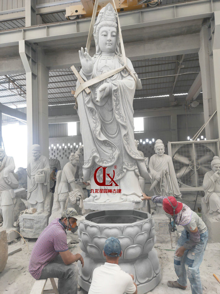 石雕滴水觀(guān)音圖片