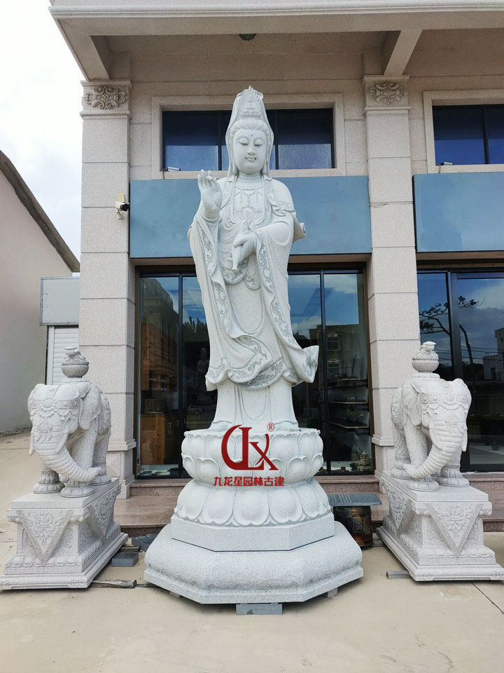 石雕滴水觀(guān)音圖片